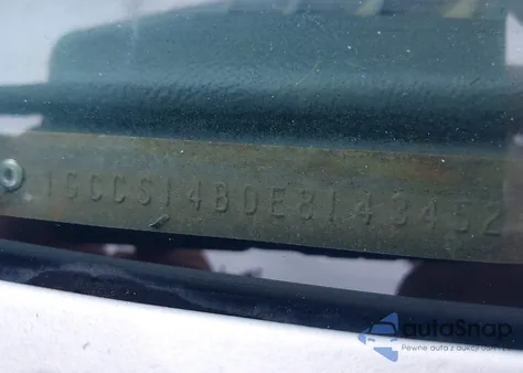 1984 Chevrolet S Truck S10 from USA, damaged, VIN 1GCCS14B0E8143452